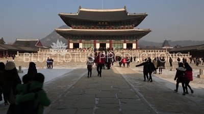 Geunjeong Hall (Geunjeongjeon) at Gyeongbok Palace (Gyeongbokgung) in Seoul