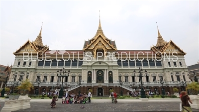 Phra Thinang Chakri Maha Prasat at the Grand Palace (Phra Borom Maha Ratcha Wang) in Bangkok.