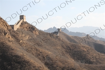 Three and Five Eye/Hole Towers, Large Arc Roof Tower and Nianzigou Tower on the Jinshanling Section of the Great Wall of China