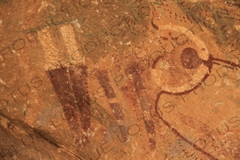 Prehistoric Cave Paintings in Laas Geel/Laas Gaal on the Outskirts of Hargeisa in Somaliland