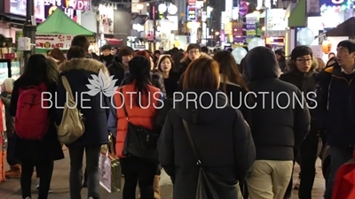 Seoul Street at Night