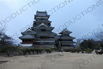 Keep (Tenshu/Tenshukaku) of Matsumoto Castle in Matsumoto