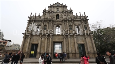 Ruins of St. Paul's in Macau