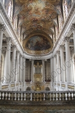 Chapel at the Palace of Versailles (Château de Versailles) in Versailles