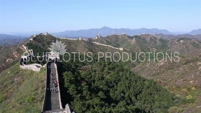 Jinshanling Section of the Great Wall of China near Beijing
