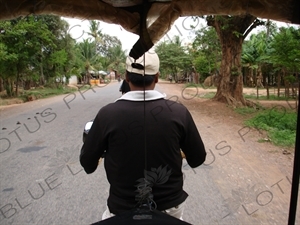 Rickshaw Drive in Angkor