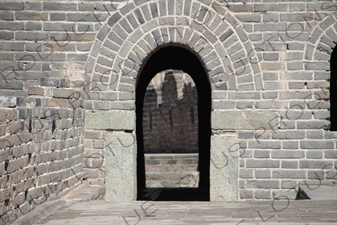 Watch Tower on the Mutianyu Section of the Great Wall of China (Wanli Changcheng) near Beijing