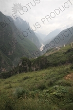 Jinsha River in the Tiger Leaping Gorge (Hu Tiao Xia) Scenic Area