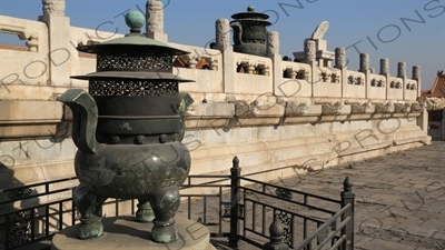 Bronze Incense Burner/Censer in the Forbidden City in Beijing