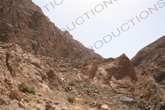 Hills Surrounding Chak Chak Temple near Yazd