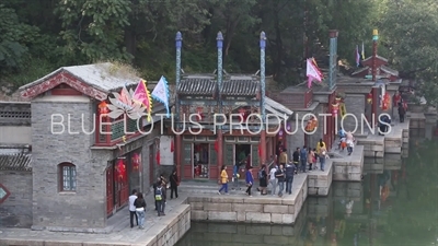 Suzhou Street in the Summer Palace in Beijing