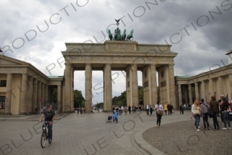 Brandenburg Gate (Brandenburger Tor) in Berlin