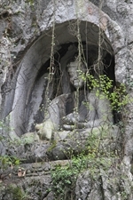 Buddhist Relief Carvings in Feilai Feng/Flying Peak Grottoes (Feilai Feng Shike) near West Lake (Xihu) in Hangzhou