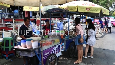 Fruit Sellers in Nana Area of Bangkok