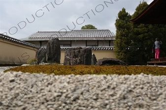 Ryogen-in Rock Garden in the Daitoku-ji Complex in Kyoto