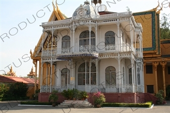 French Style Pavilion at the Royal Palace in Phnom Penh