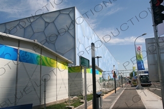 Beijing National Aquatics Centre/Water Cube (Guojia Youyong Zhongxin/Shuili Fang) in the Olympic Park in Beijing