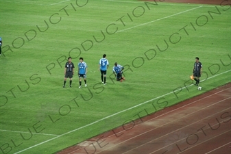 Chinese Super League Match between Beijing Guoan and Dalian Shide at the Workers' Stadium (Gongren Tiyuchang) in Beijing