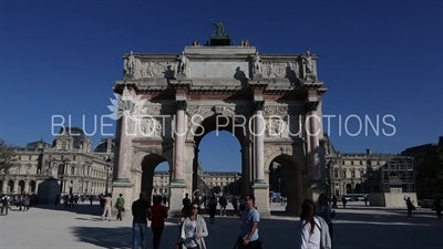 Arc de Triomphe du Carrousel in Paris