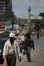 Churchill Avenue in Addis Ababa