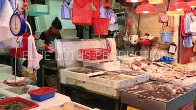 Gage Street Fishmonger on Hong Kong Island