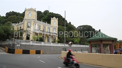 Colonial House on Estrada de Cacilhas in Macau