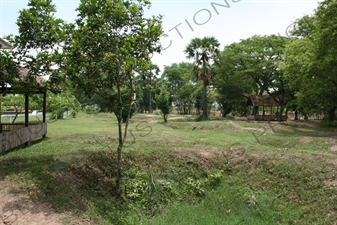 Killing Fields and Mass Graves at the Choeung Ek Killing Fields near Phnom Penh