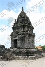 Buildings at Prambanan Temple Compound near Yogyakarta