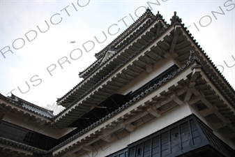 Keep (Tenshu/Tenshukaku) of Matsumoto Castle in Matsumoto