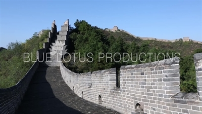 Great Wall of China at the Shalingkou Pass near Beijing