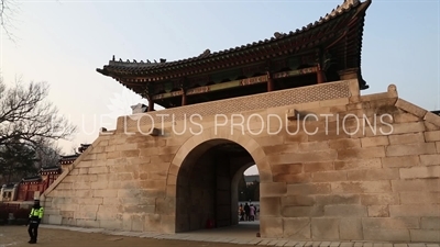 Sinmu Gate (Sinmumun) at Gyeongbok Palace (Gyeongbokgung) in Seoul