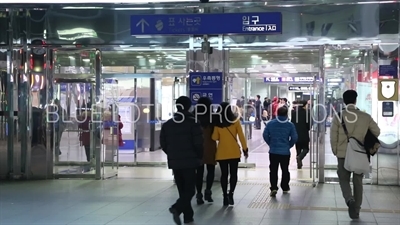 Busan Train Station Entrance