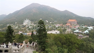 Po Lin Monastery on Lantau Island