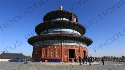 Hall of Prayer for Good Harvests (Qi Nian Dian) in the Temple of Heaven (Tiantan) in Beijing