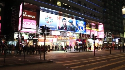 Nathan Road in Kowloon