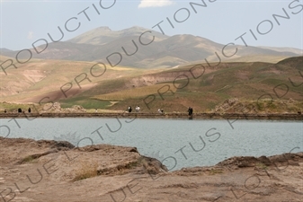 Lake at Takht-e Soleyman