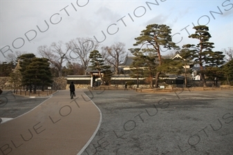 Black Gate (Kuromon) at Matsumoto Castle in Matsumoto