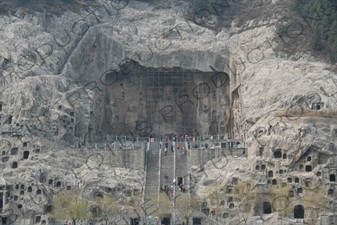 Fengxian Temple/Grotto (Fengxian Si) at the Longmen Grottoes (Longmen Shiku) near Luoyang