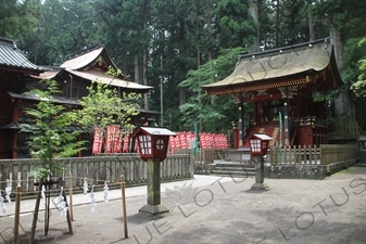 Fujiyoshida Sengen Shrine in Fujiyoshida