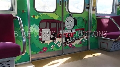 'Thomas the Tank Engine'/'Thomas and Friends' Train Door Travelling to Tokyo from Fujiyoshida