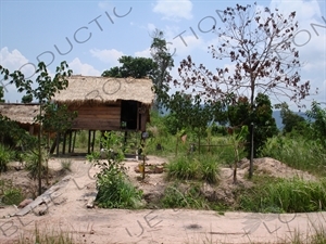 Stilt House in Angkor