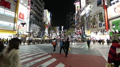 Udagawacho Street in Shibuya Area of Tokyo