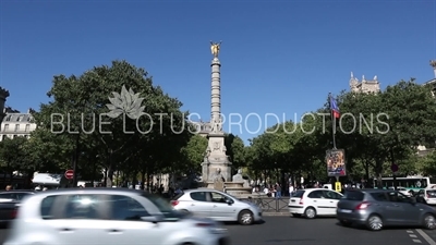 Palmier/Victory Fountain (Fontaine du Palmier/Fontaine de la Victoire) at Place du Châtelet in Paris