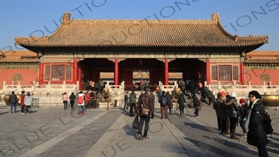 Gate of Heavenly Purity (Qianqing Men) in the Forbidden City in Beijing