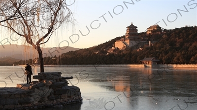 South Face of Longevity Hill (Wanshou Shan) in the Summer Palace in Beijing