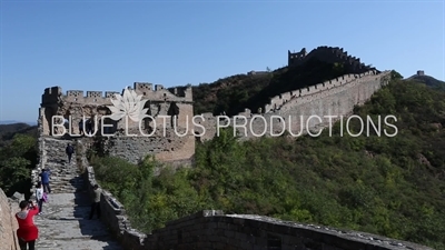 Yaogou Building/Tower (Yaogou Lou) and Unnamed Building/Tower (Wuming Lou) on the Jinshanling Section of the Great Wall of China