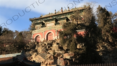 Realm of Multitudinous Fragrance (Zhong Xiang Jie) at the top of Longevity Hill (Wanshou Shan) in the Summer Palace in Beijing