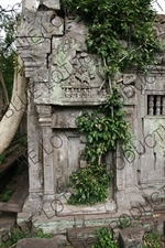 Column at Beng Melea in Angkor