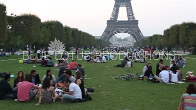 Field of Mars (Champ de Mars) in Paris