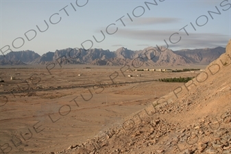 Desert around the Tower of Silence/Dakhma in Yazd